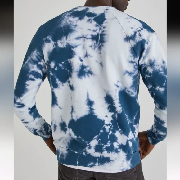 adriano goldschmied elba crewneck in kalos navy - Picture 2 of 10